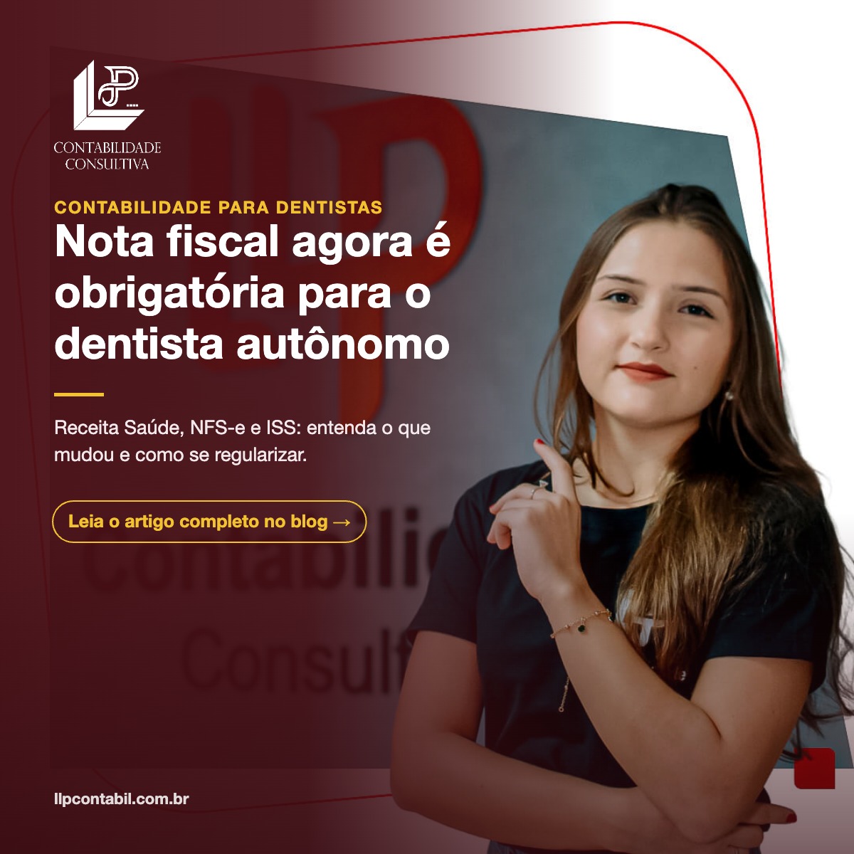 Capa do artigo sobre nota fiscal obrigatória para o dentista autônomo